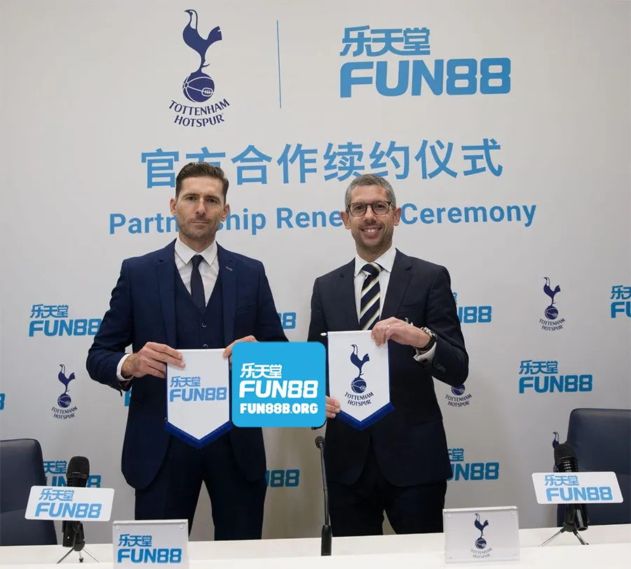 Fun88 tài trợ Tottenham nhiều năm qua fun88 tai tro tottenham